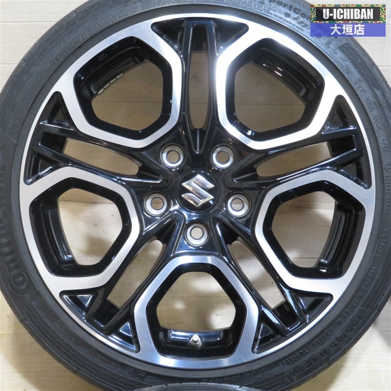 スズキ 17インチ ホイールセット コンチネンタル スズキ 17インチ ホイールセット コンチネンタル