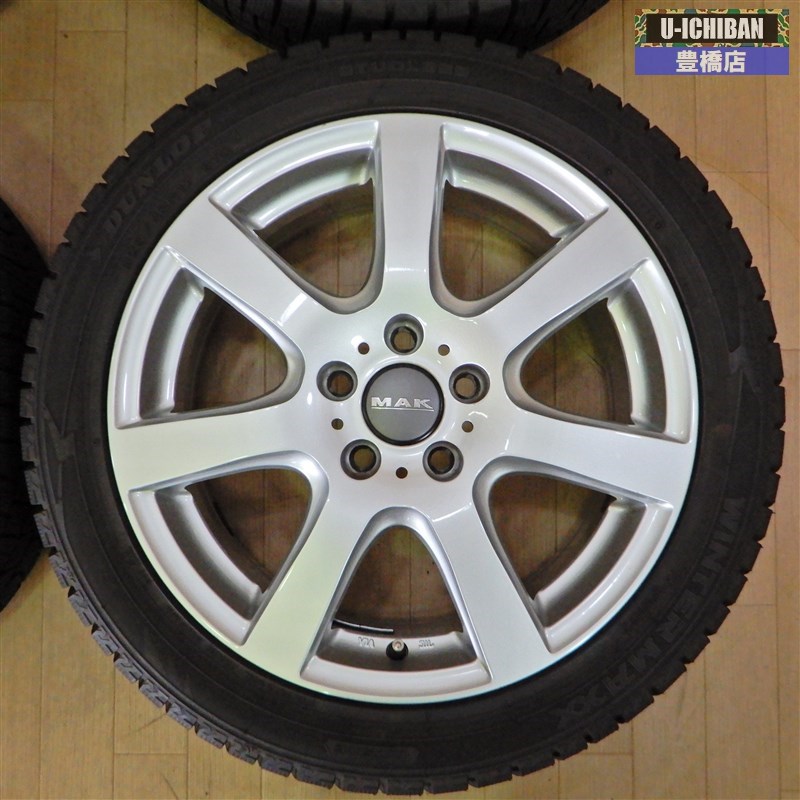 MAK DOLOMITI 17インチ スタッドレスタイヤ ホイールセット 225/45R17